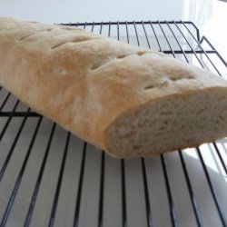 French Bread Loaf - Bread Machine recipe