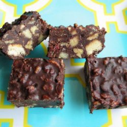 Dark Chocolate Fridge Squares recipe