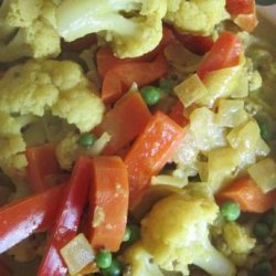 Vegetable in Coconut Curry Sauce recipe