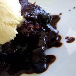 Microwave Self Saucing Chocolate Pudding recipe