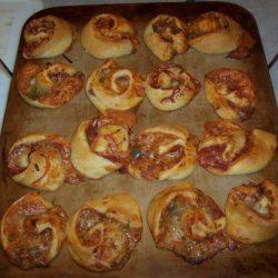 Pizza Pinwheels  - P recipe