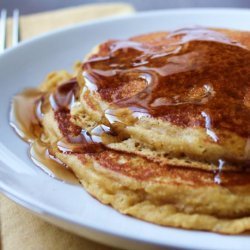 Cornmeal Molasses Pancakes recipe