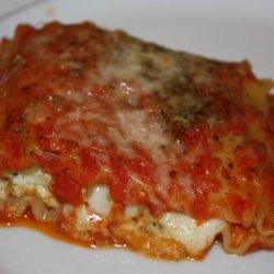 Pepperoni Lasagna Roll-Ups recipe