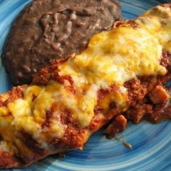 Spicy Pork Enchiladas With Mole Sauce recipe