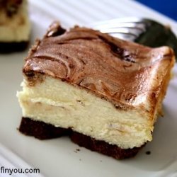 Ummy Nummy Marbled Chocolate Cheesecake recipe
