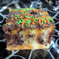 Halloween Poke Cake recipe