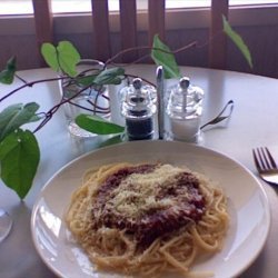 The Greatest, Most Flavoursome, Vegetarian Spaghetti! recipe