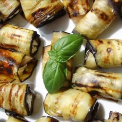 Eggplant (Aubergine) and Feta Rolls recipe