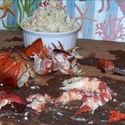 Seafood (Crab, Shrimp and Lobster) Boil and How to Open and Eat recipe