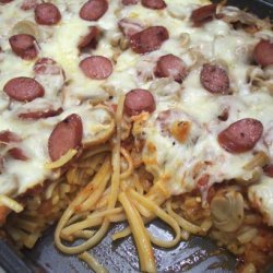 Pizza Spaghetti Casserole (Oamc) recipe