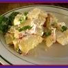 Deviled Egg Potato Salad With Bacon recipe