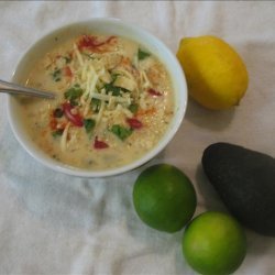 Thick and Tasty Chicken Tortilla / Enchilada Soup recipe