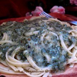 Roasted Garlic Linguini a La Cafe Tosca recipe