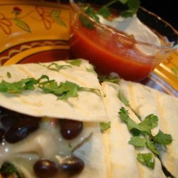 Light & Luscious Vegetarian Quesadilla recipe
