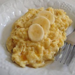 Banana Scrambled Eggs recipe