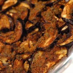 Minty Sweet and Sour Eggplant (Aubergine) recipe