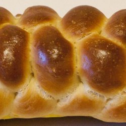 Easy No-Knead Challah Bread recipe