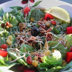 Terrific Taco Salad (Diabetic,  Vegetarian  Friendly) recipe