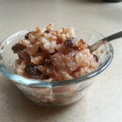 Sweet Creamy Baked Rice Pudding recipe