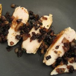 Chicken With Balsamic Fig Sauce recipe