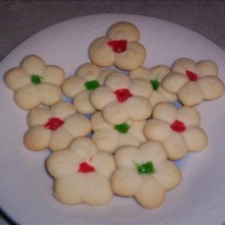 Cathy's Whipped Shortbread Cookies recipe