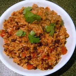 Mexican Tomato Rice and Beans recipe