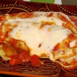 Vegetable Chicken Enchiladas recipe