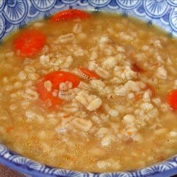 Cream of Barley and Dill Soup recipe