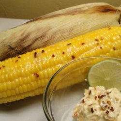 B-B-Q'd Corn With Chilli Lime Butter recipe