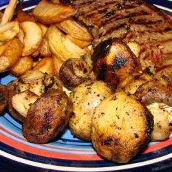 Grilled Marinated Mushrooms With No Salt recipe
