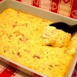 Creamy Rice and Mushroom Bake recipe