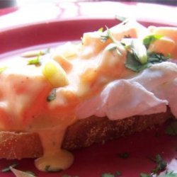 Poached Eggs New Orleans recipe