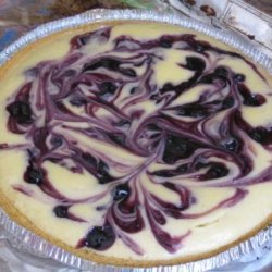 Blueberry Swirl Cheesecake recipe