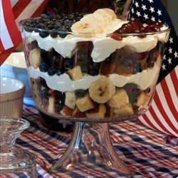 Red White and Blue Trifle recipe