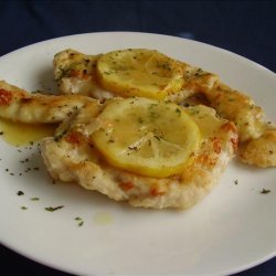 Lemon Chicken With White Wine and Parsley Easy recipe