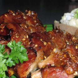 Oven-Baked Maple Barbecued Ribs recipe