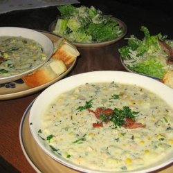New England Clam and Corn Chowder With Herbs recipe