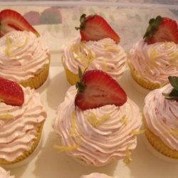 Strawberry Lemonade Cupcakes recipe