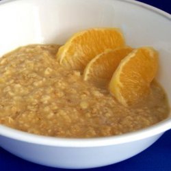 Orange Oatmeal - 2 Ingredients! recipe