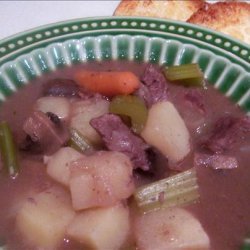 Oven Stew With Burgundy Wine (Diabetic) recipe