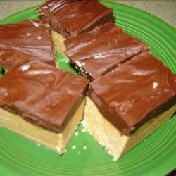 Chocolate Peanut Butter Fudgy Squares recipe