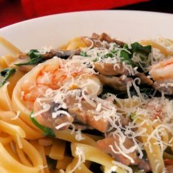 Mushroom Pasta Scampi recipe