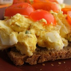 Tarragon Shallot Egg Salad Sandwich recipe