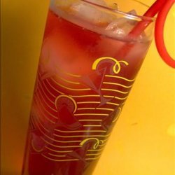 Hibiscus & Rose Hip Iced Tea With Cranberry Juice recipe