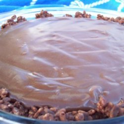 Chocolate Crispy Pie recipe
