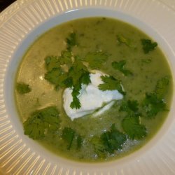 Spinach and Yogurt Soup recipe
