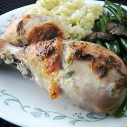 Herbed Roast Chicken Legs recipe