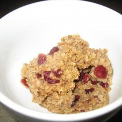 Baked   Cranberry Nut Bread  Oatmeal recipe