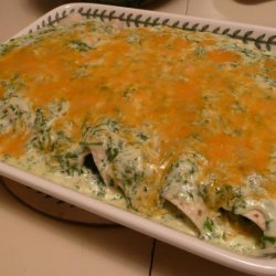 Jalapenos' Spinach Enchiladas recipe