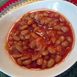 Maple Baked Beans (Crockpot) recipe